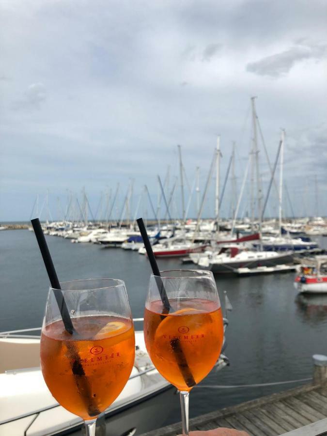 Ferienwohnung Yachthafentraum In 2 Minuten Am Strand Seebruecke Yachthafen Кюлунгсборн Экстерьер фото